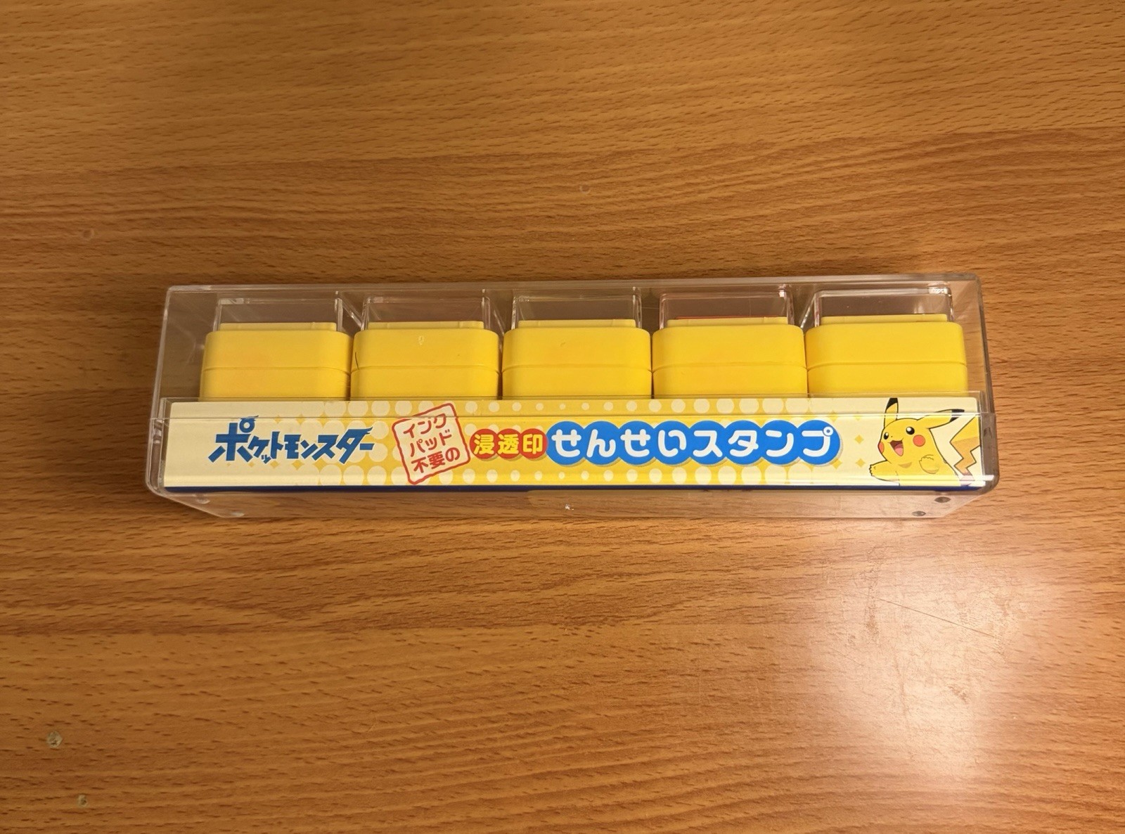NEW Beverly Pokemon Teacher Reward Stamp Set SE5-006 Self Inking Japan Import