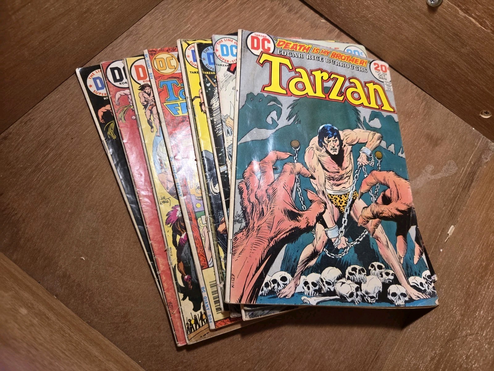 LOT TARZAN 224 226 227 229 RETURN OF TARZAN 223 TARZAN FAMILY 63 KORAK 53 55 56
