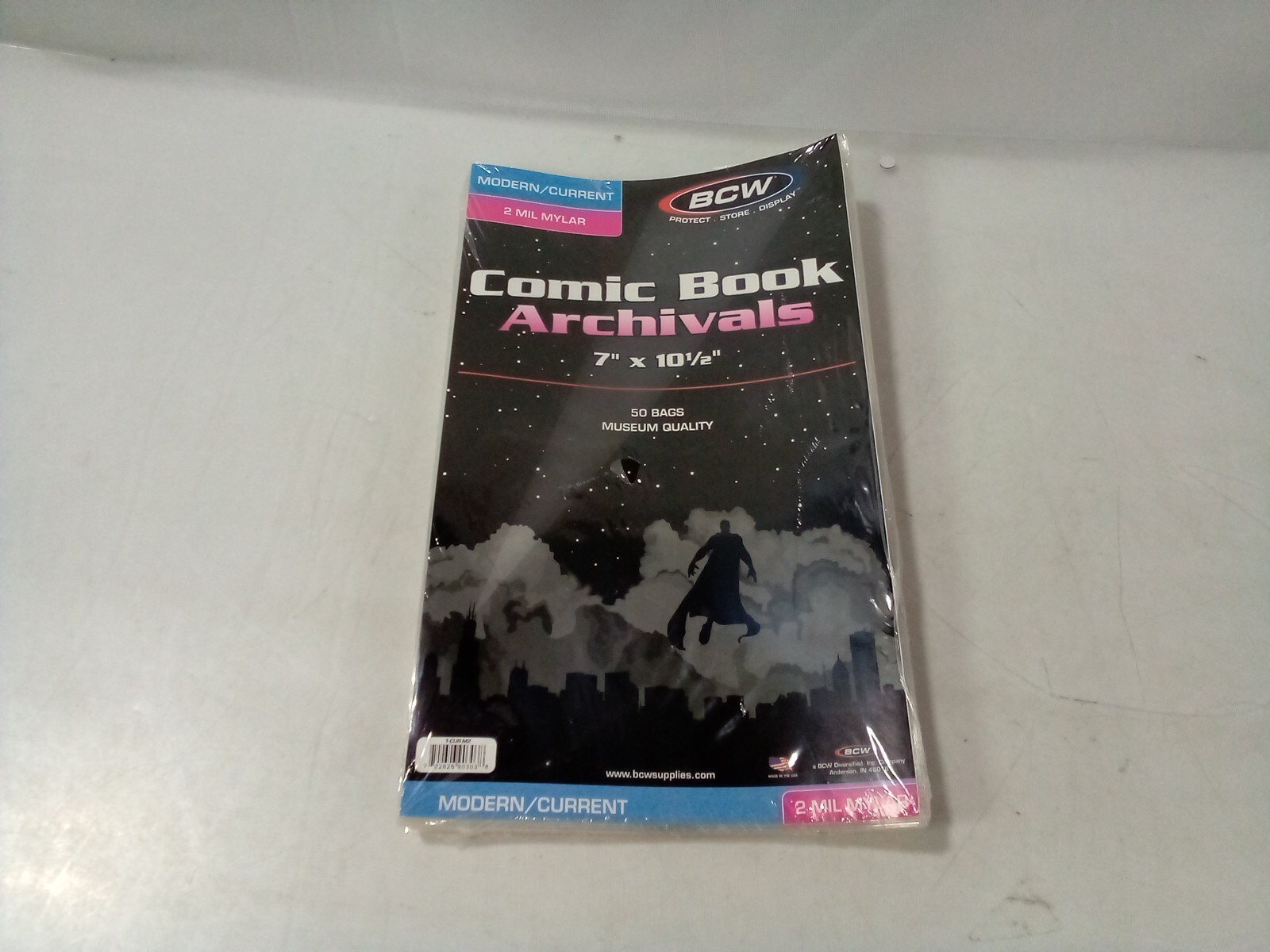 Pack of 50 BCW Current Comic Mylar Bags 2 Mil 7x10.5 Acid Free Archivals Pack of 50 BCW Current Comic Mylar Bags 2 Mil 7x10.5 Acid Free Archivals