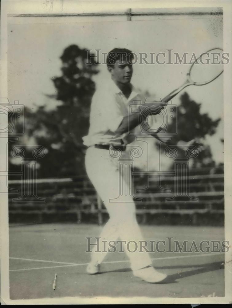 1926 Press Photo Lionell Tubby Ogden captain of Stanford tennis team - net16586 1926 Press Photo Lionell Tubby Ogden captain of Stanford tennis team - net16586