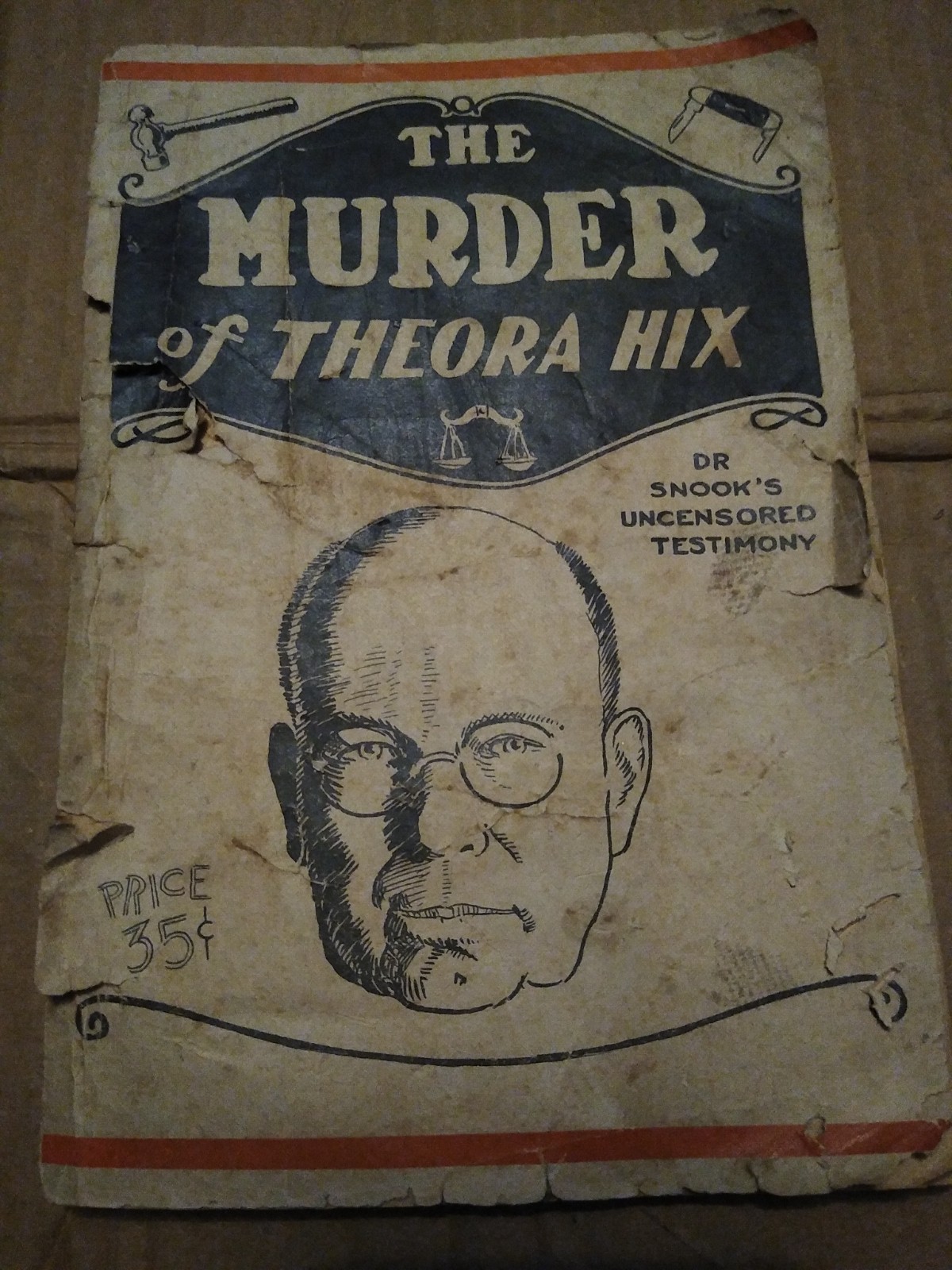 Rare/ Banned True Crime Booklet History Ephemera OSU Professor/Olympian Murder