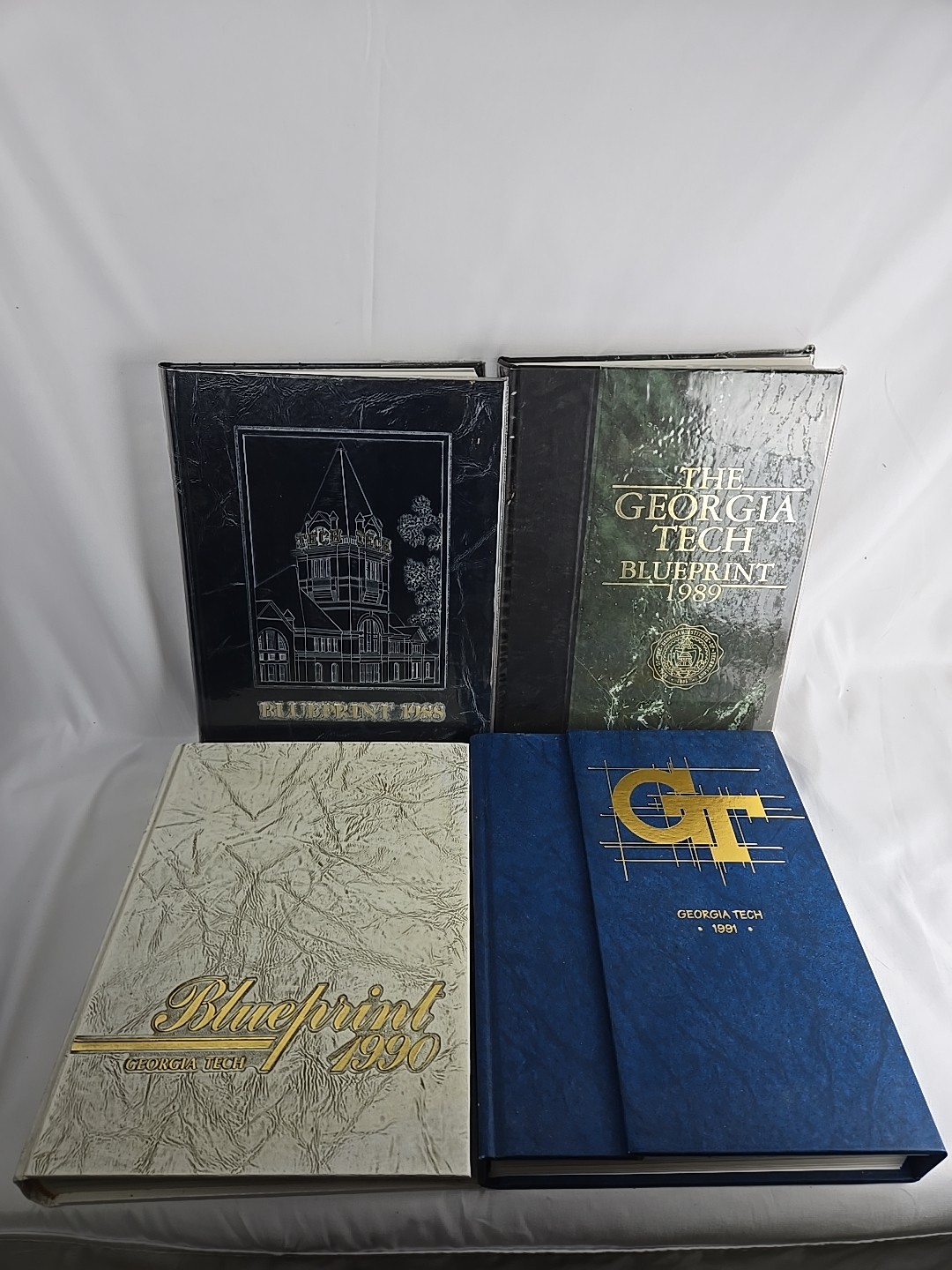 Vintage 1988, 1989, 1990, 1991 Georgia Tech University Year Book - The Blueprint Vintage 1988, 1989, 1990, 1991 Georgia Tech University Year Book - The Blueprint