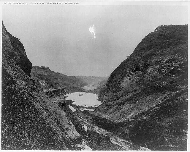 Photo:Panama Panama Canal Culebra Cut 1914-1915 Last View Before Flooding