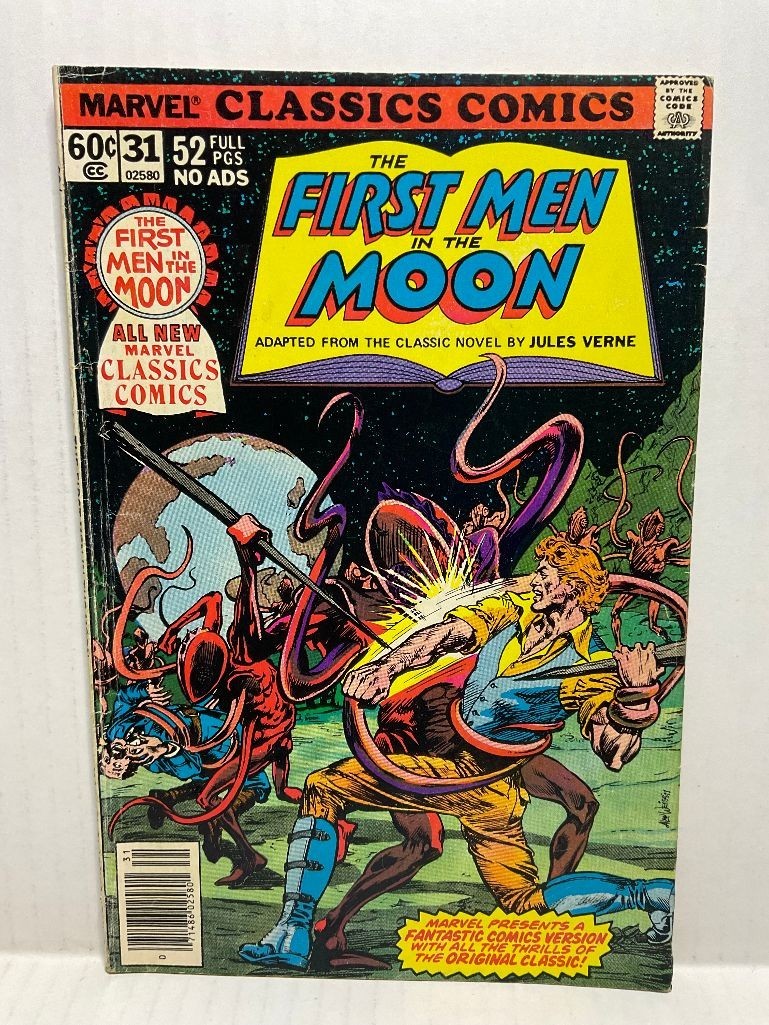 Marvel Classics Comics Comic Book - First Men in Moon (Issue #31) Bronze Age 👍