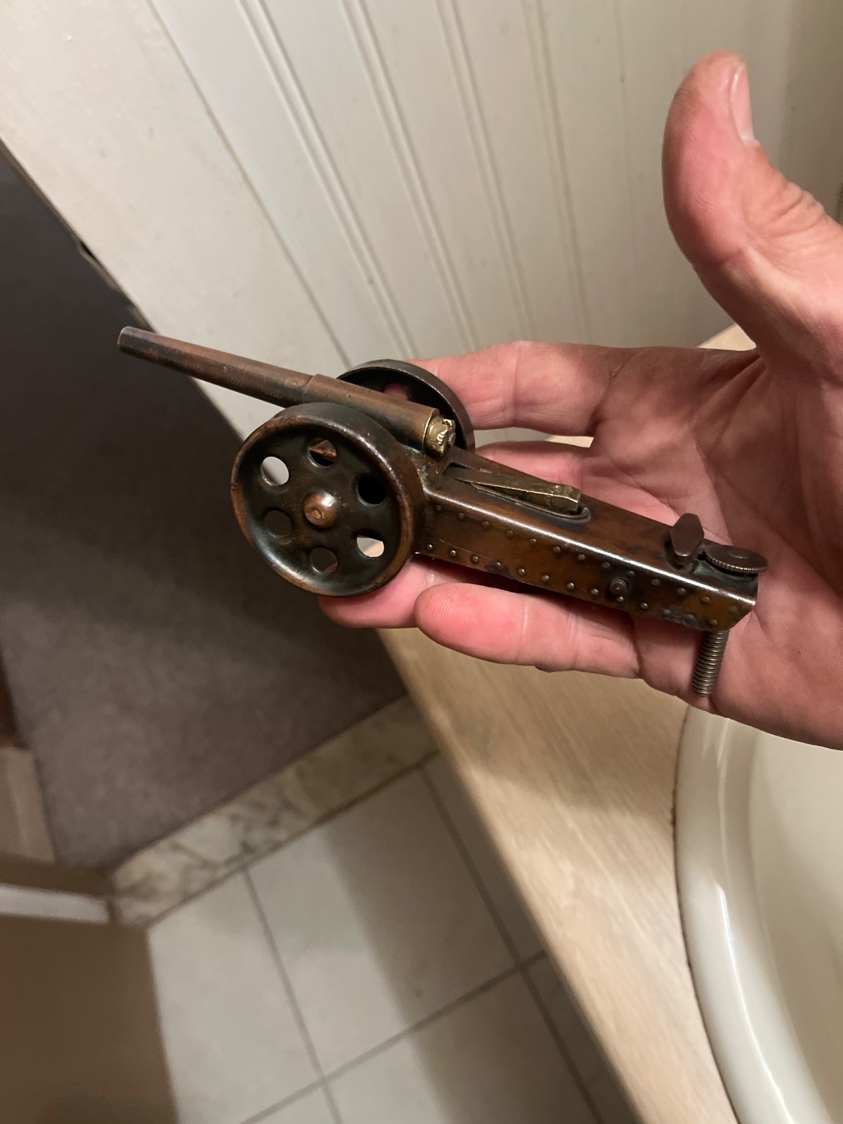 unusual rare cannon spring loaded unique 