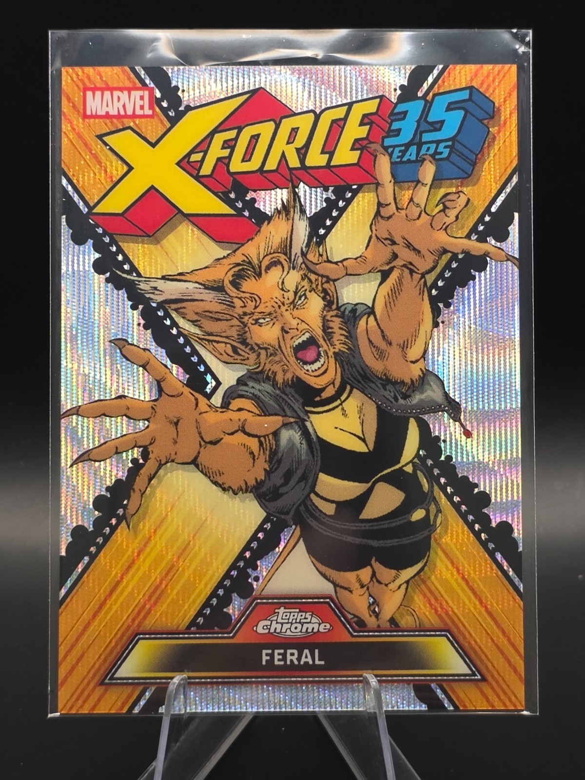 Feral 2026 Topps Chrome Marvel X-Force 35YRS #XF-06