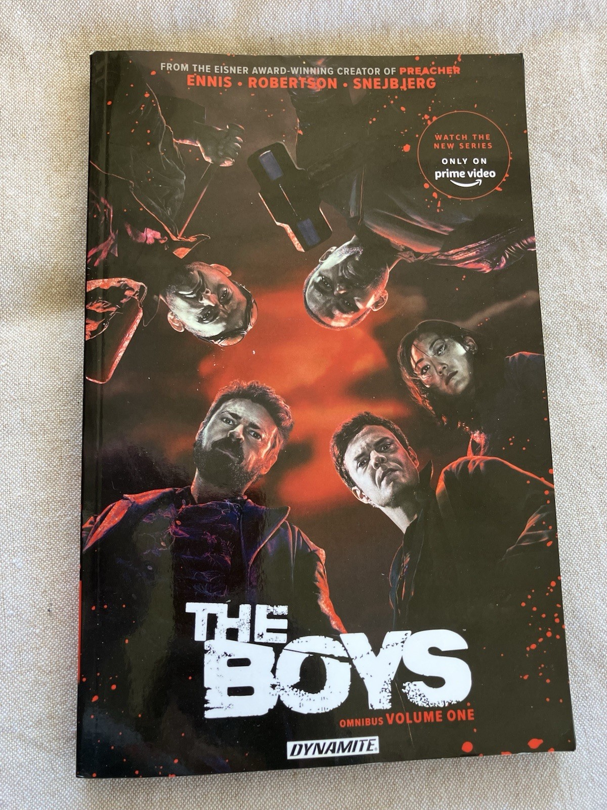 The Boys Graphic Novel Vol 1, Photo Cover, Paperback.