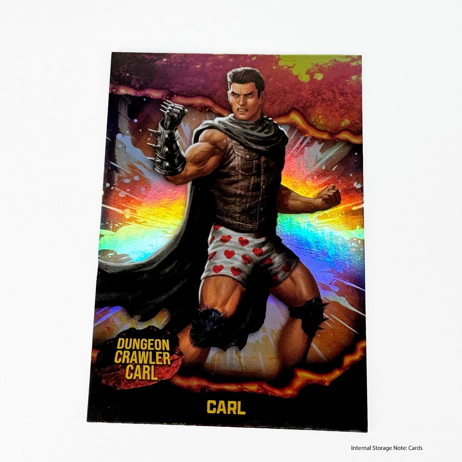 Dungeon Crawler Carl Series 1 #089 Carl Holofoil Variant Trading Card Borant