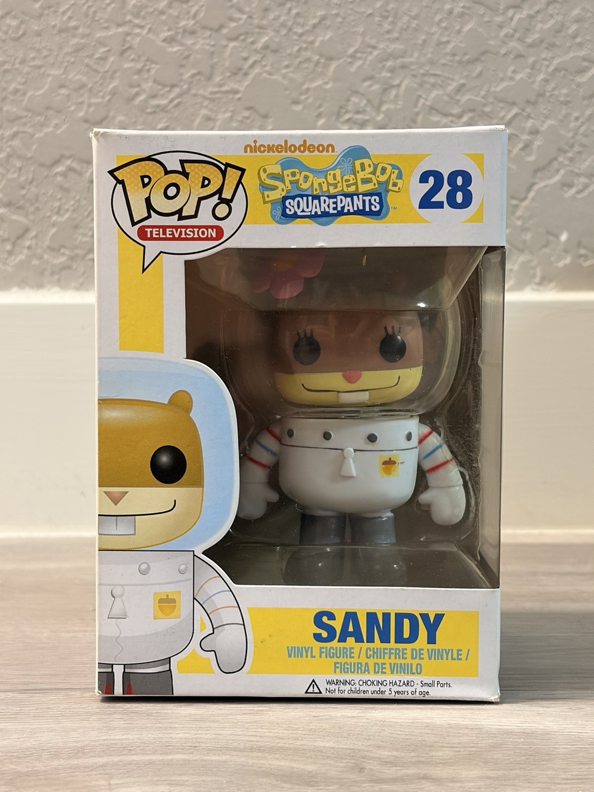 Funko Pop Television #28 Spongebob Squarepants Sandy 2015   Vaulted NIB VHTF