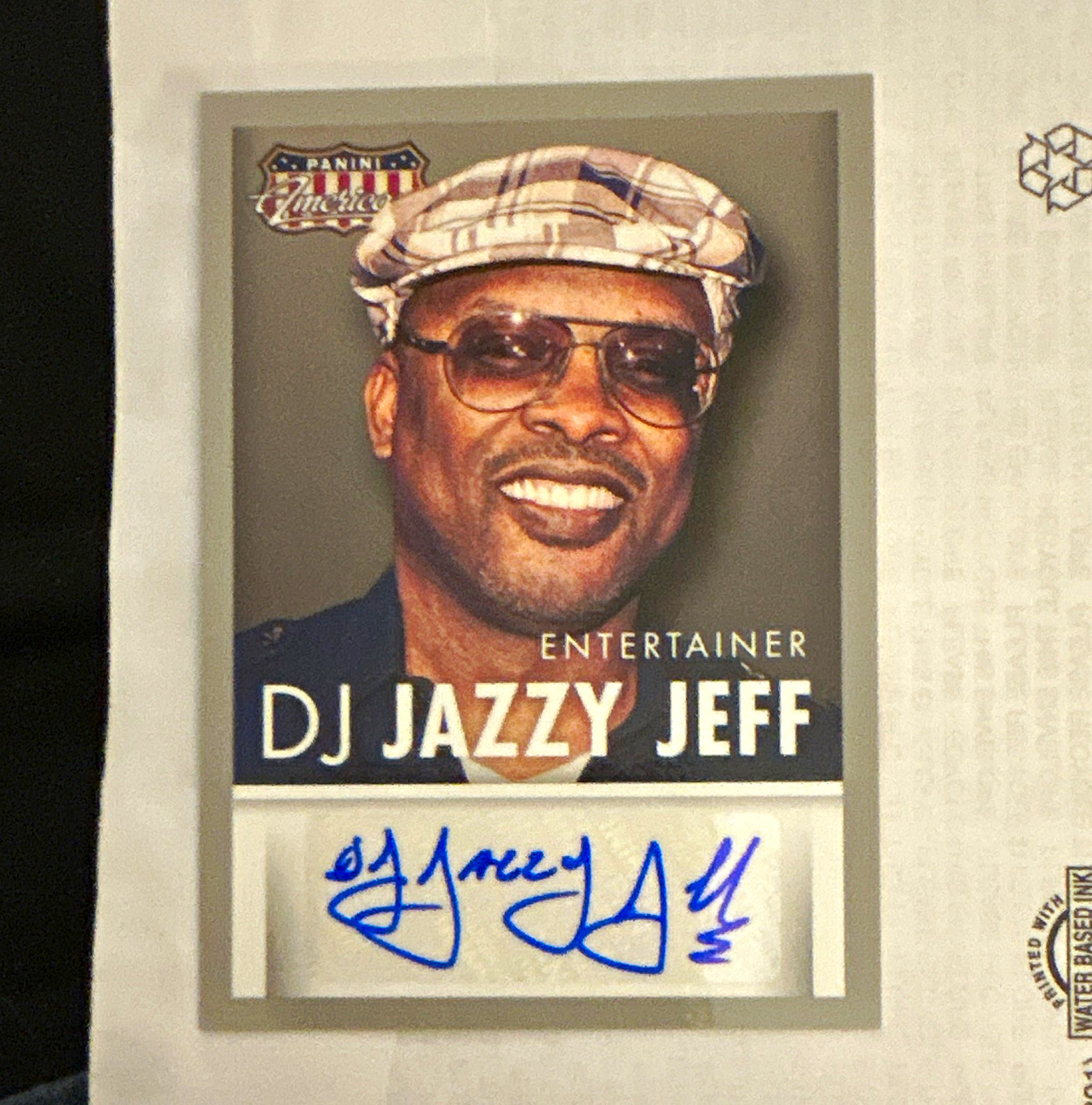 Panini 2015 Panini America DJ Jazzy Jeff Autograph Insert Non-Sport Card S-JJ