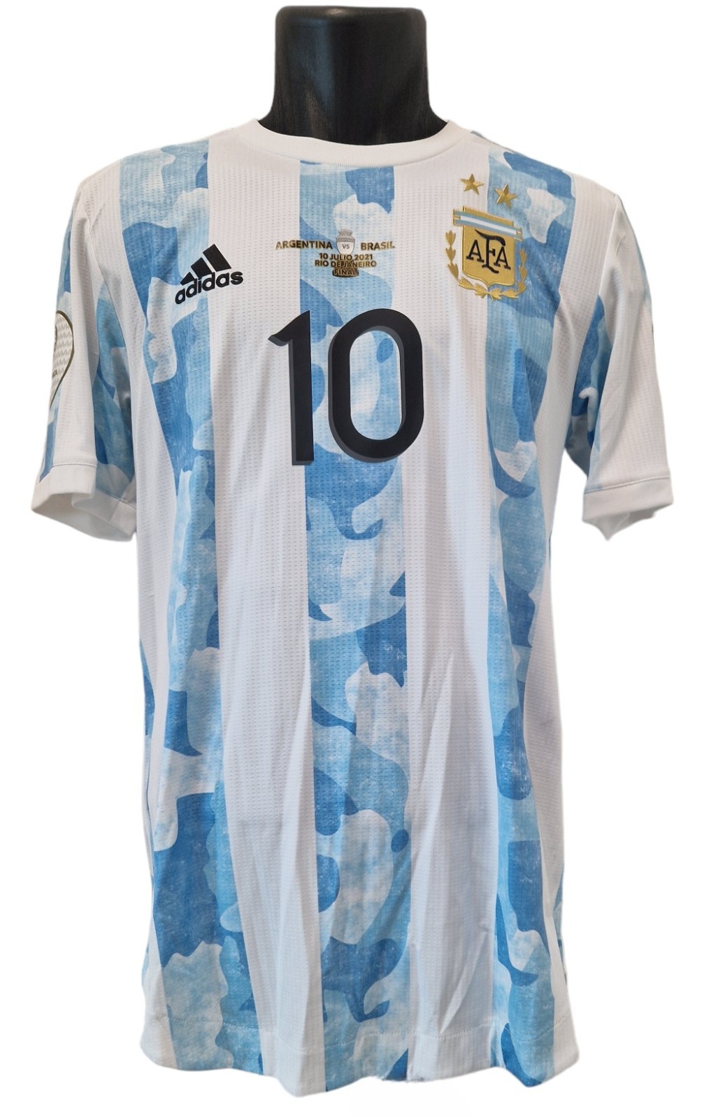 Messi Copa America Final 2021 Match Worn Issued Pelé Maradona Argentina