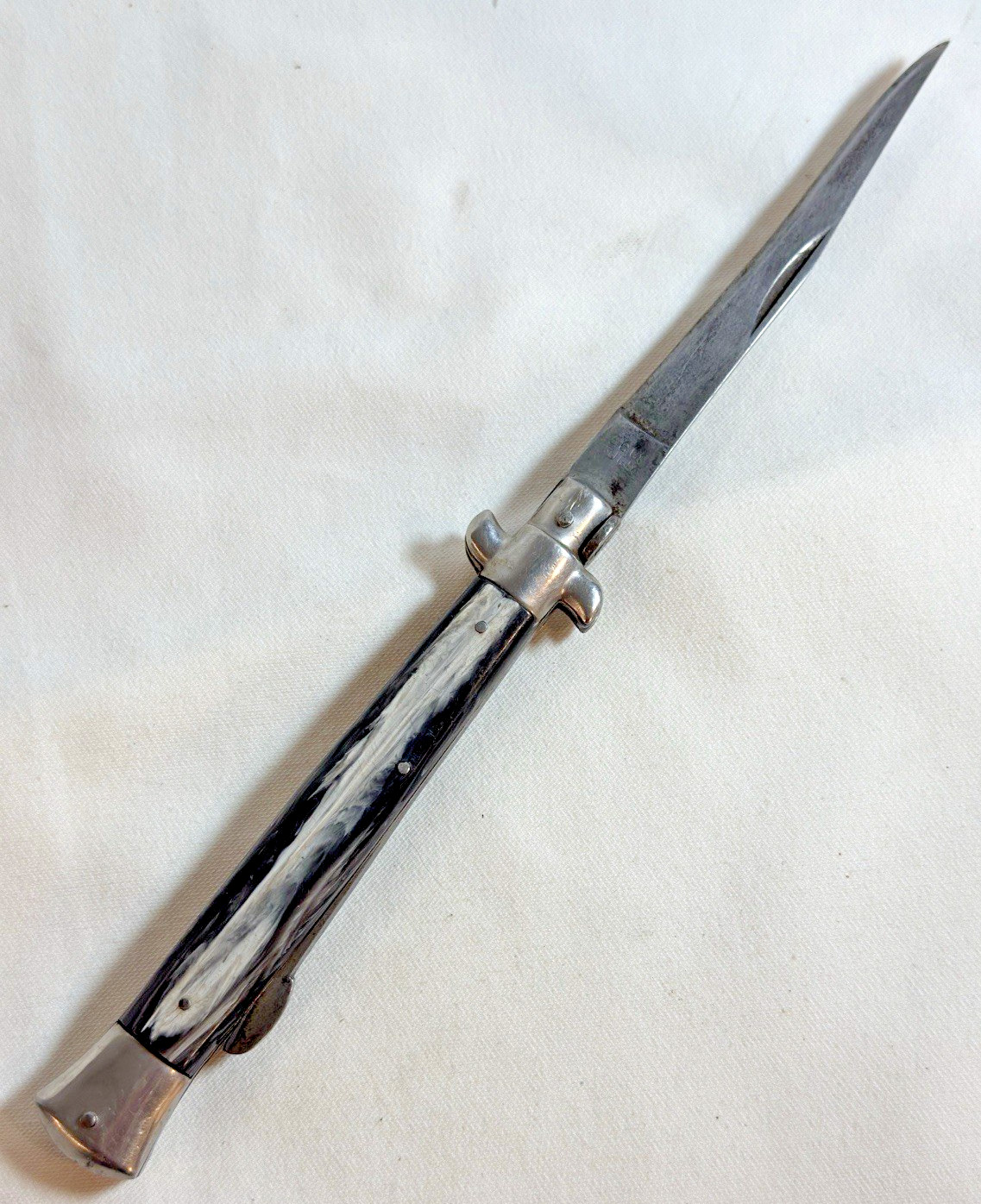 Vintage G. C. Co Italy Folding Pocket Knife,  Manual, 4-3/4