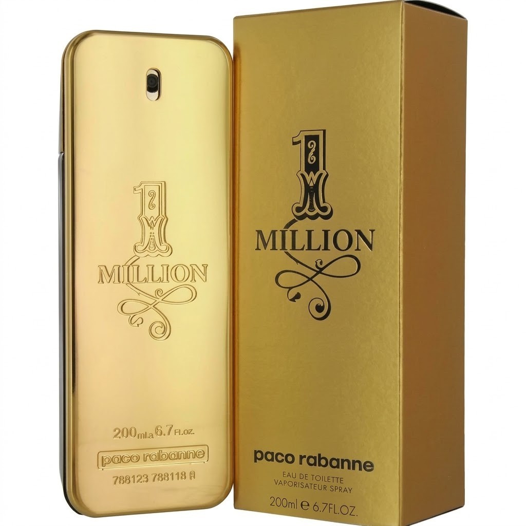 1 Million by Paco Rabbane 6.7 / 6.8 oz EDT Cologne for Men New In Box
