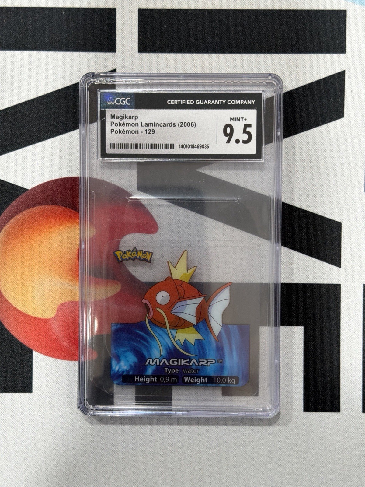 RARE Magikarp Pokemon Lamincards 2006 Vintage Card CGC 9.5