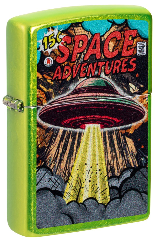 Zippo Space Adventures Design Classic Lurid Windproof Lighter, 24513-125533