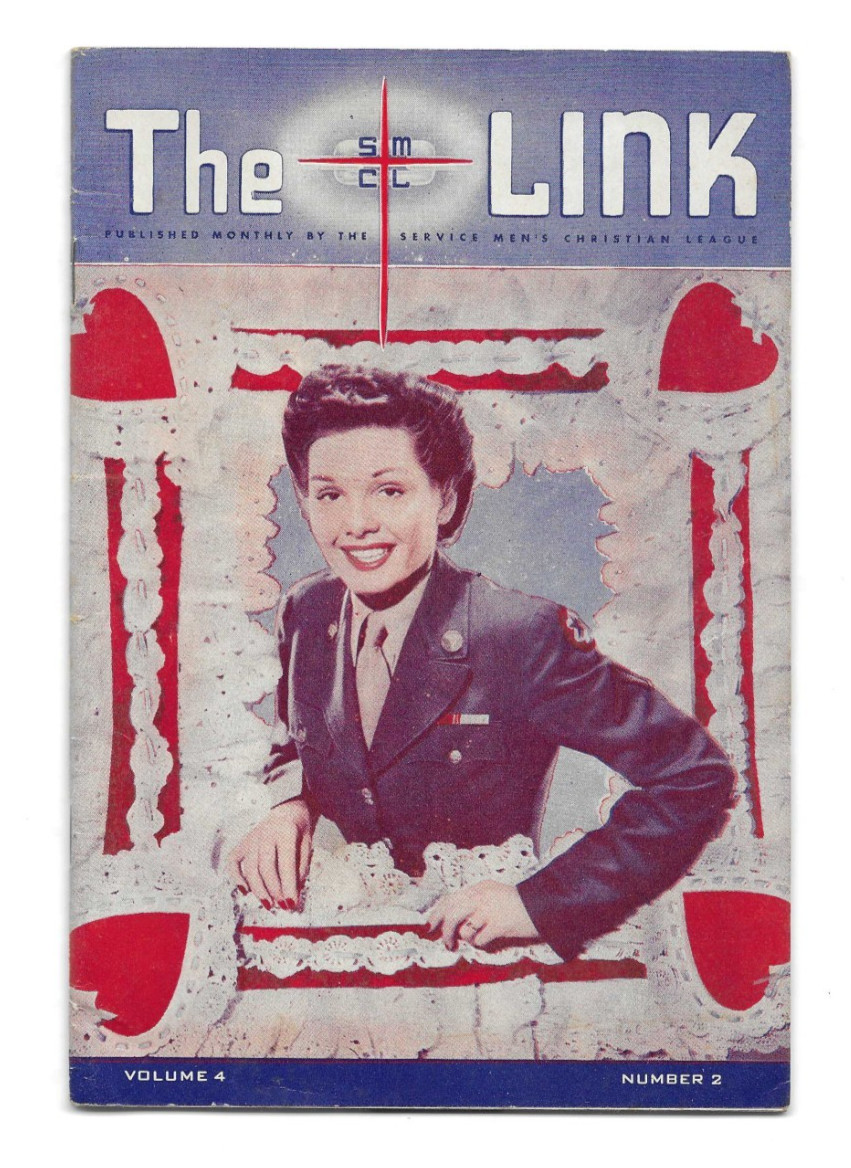 1946 The Link Magazine WWII Service Men's Christian League Nashville TN V4/N2