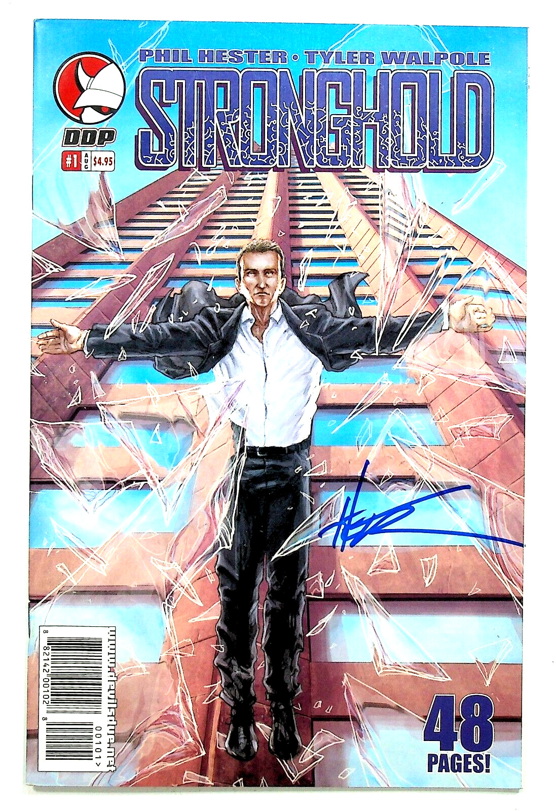 Stronghold #1 Signed by Phil Hester Devils Due Comics