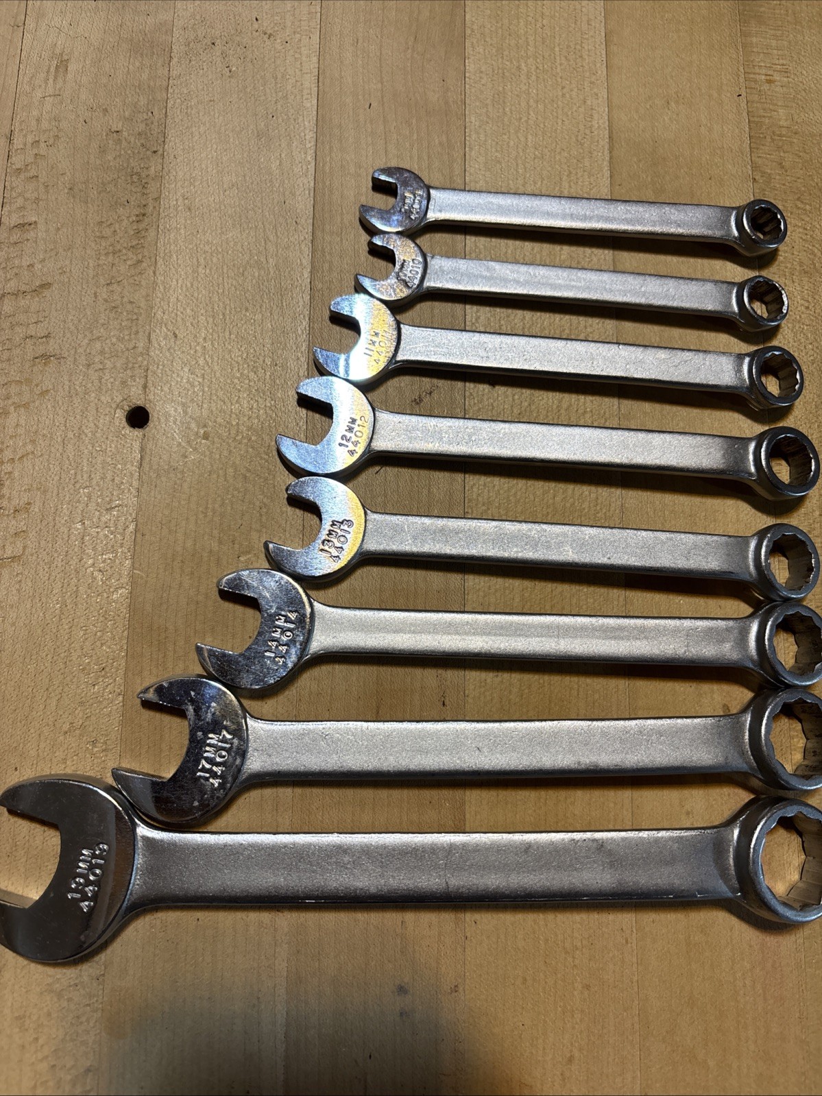 Vintage INDESTRO Metric Combination Wrench Set - 8 pieces Vintage INDESTRO Metric Combination Wrench Set - 8 pieces
