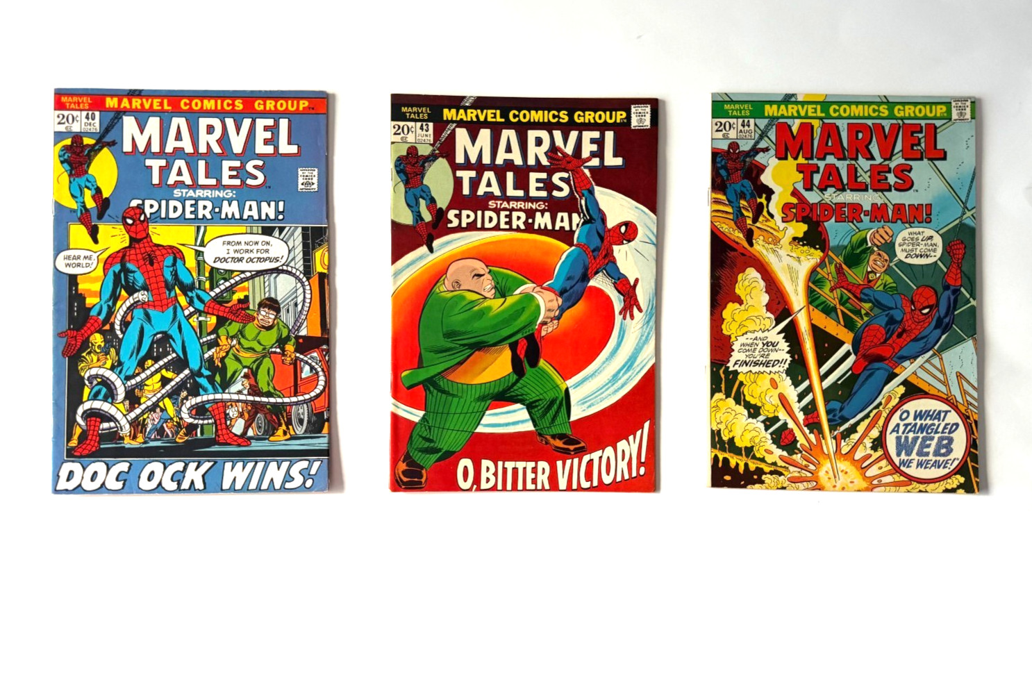 Marvel Tales 40, 43, 44, 45, 46, 47, Very Fine