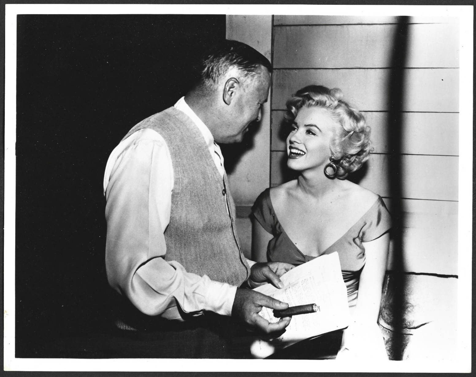MARILYN MONROE VINTAGE ORIGINAL PHOTO HOLLYWOOD ACTRESS SMILING BEAUTY PORTRAIT