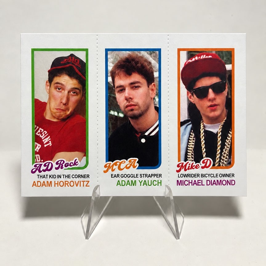 Beastie Boys, Ad Rock, MCA, Mike D — Custom Fan Art Card Beastie Boys, Ad Rock, MCA, Mike D — Custom Fan Art Card