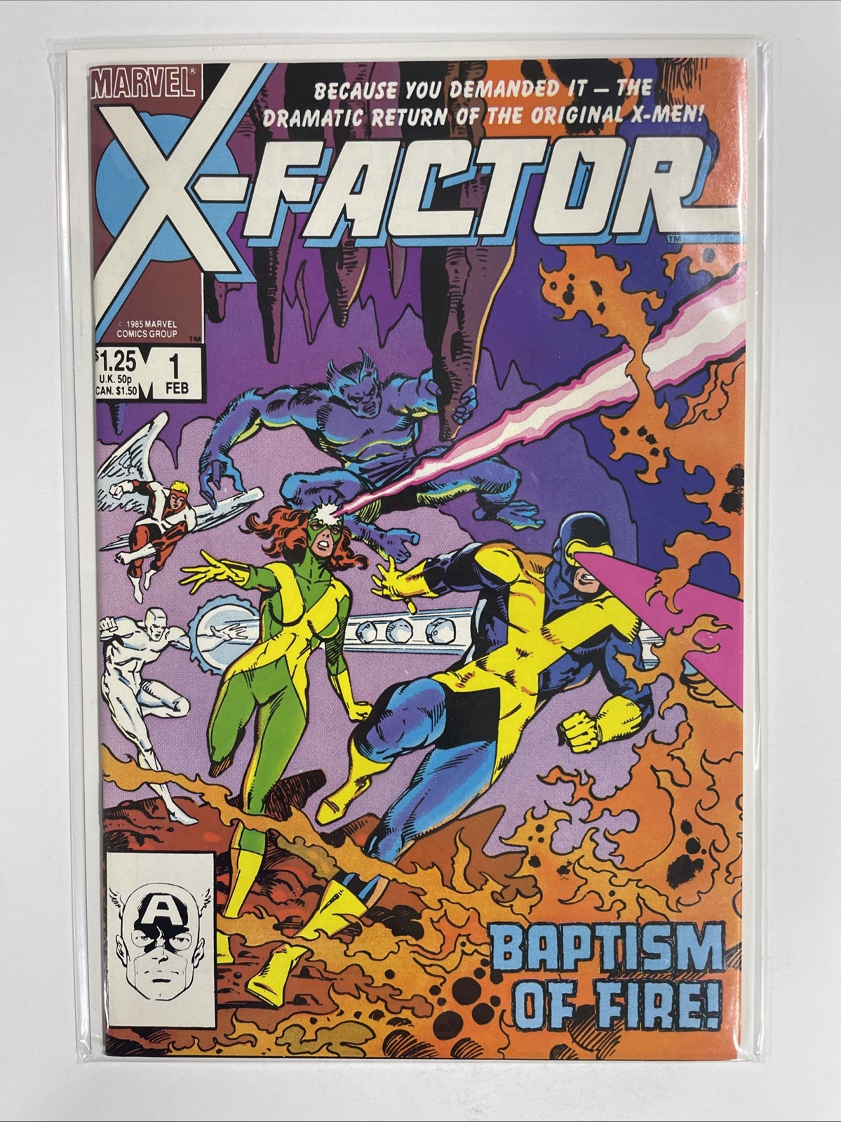 X-Factor 1 Near Mint NM Marvel 1986 C