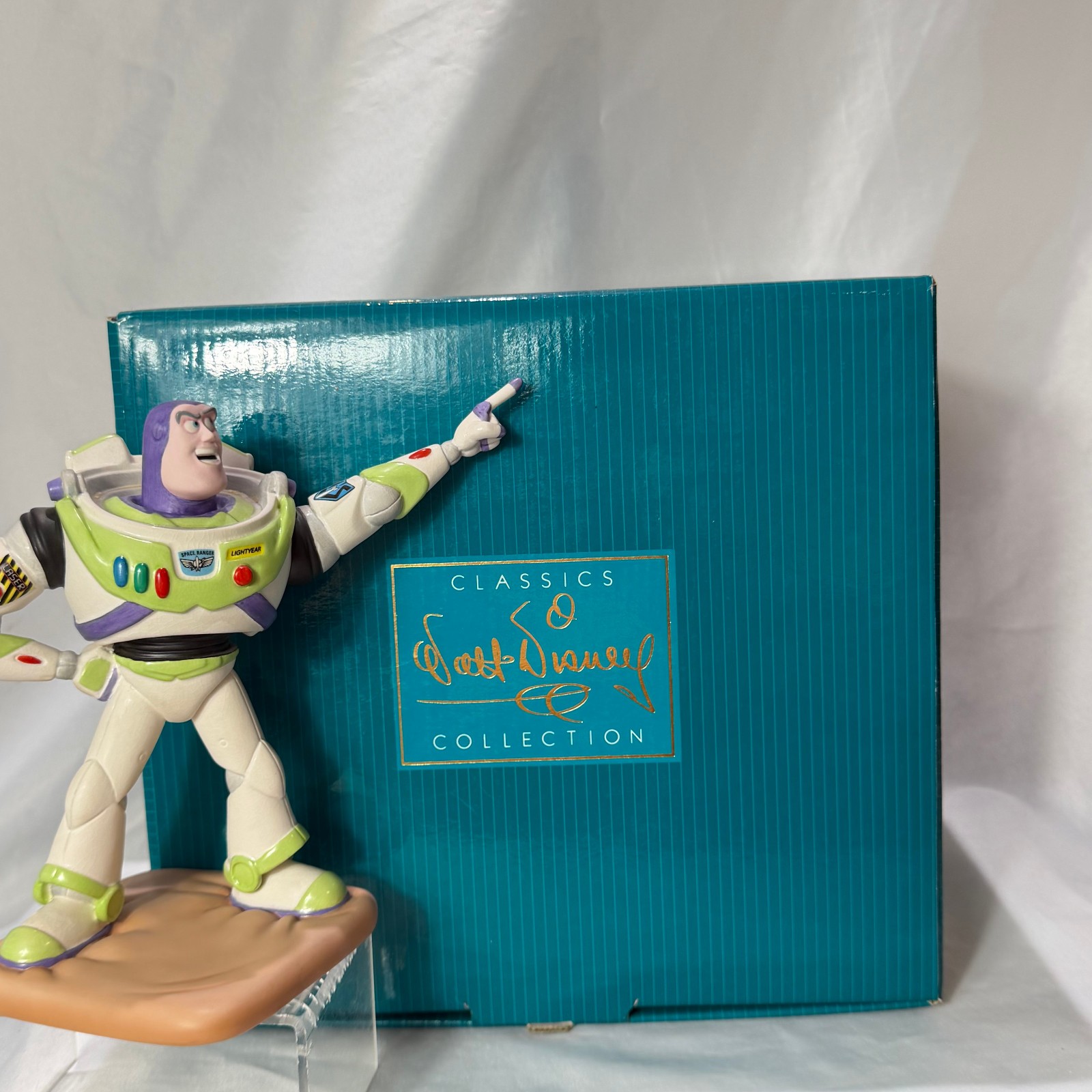 WDCC Disney BUZZ LIGHTYEAR Figure TOY STORY To Infinity And Beyond W/Box * READ*