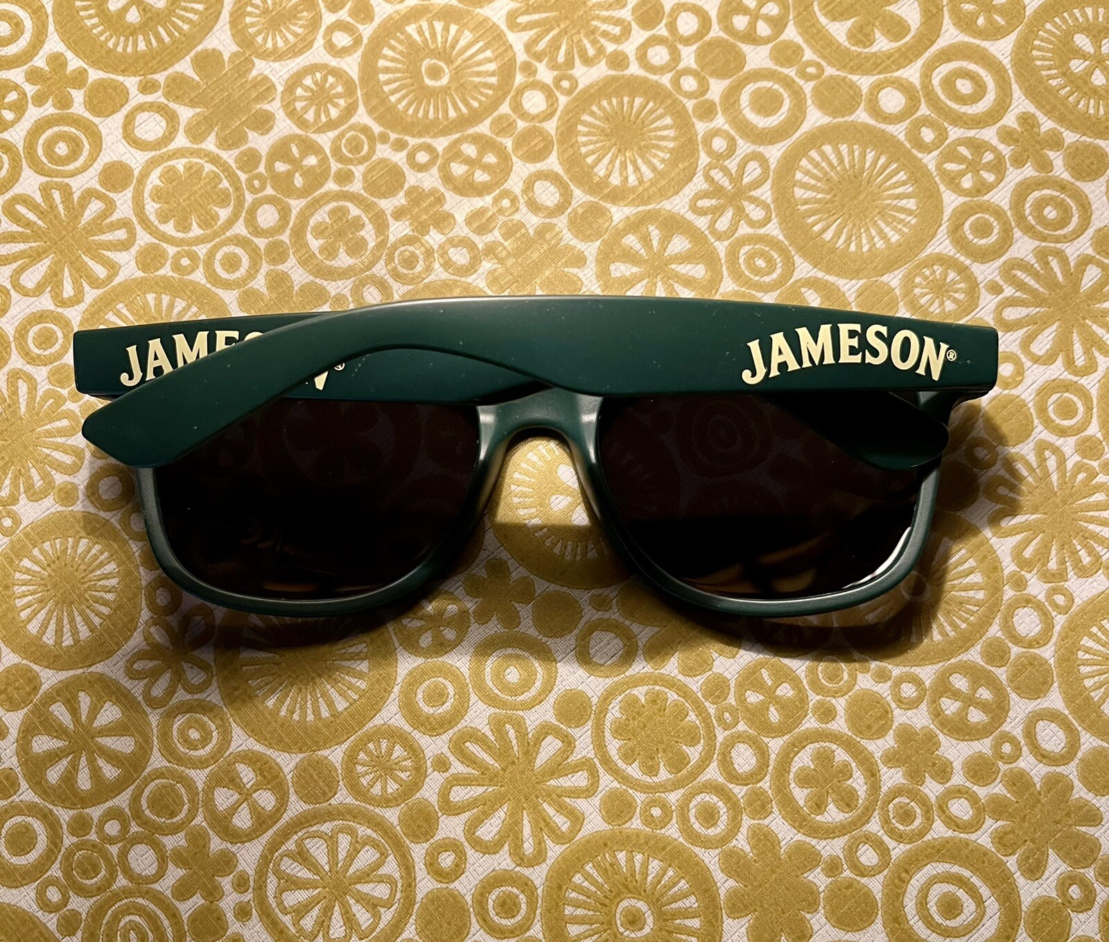 Jameson Irish Whiskey Green Branded Sunglasses UV Protection *BRAND NEW*