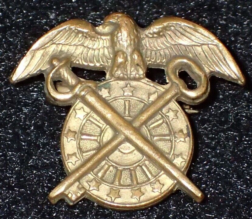 WWII United States Quartermaster Corps Sweetheart Home Front Lapel Pin Insignia