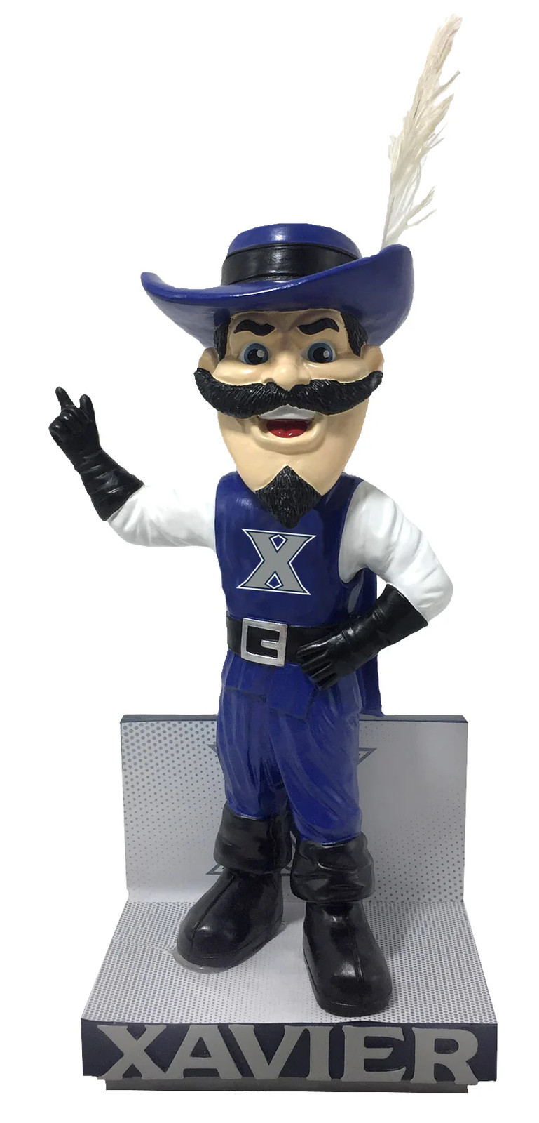 D\'Artagnan The Musketeer Xavier Musketers Mascot Bobblehead NCAA College