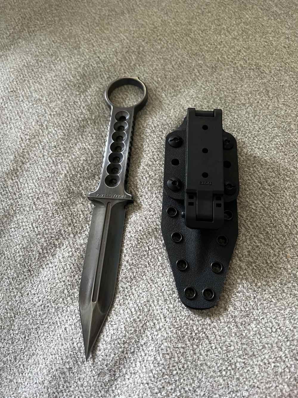 ZU BLADEWORX NOMAD MK4 KNIFE AND KYDEX SHEATH