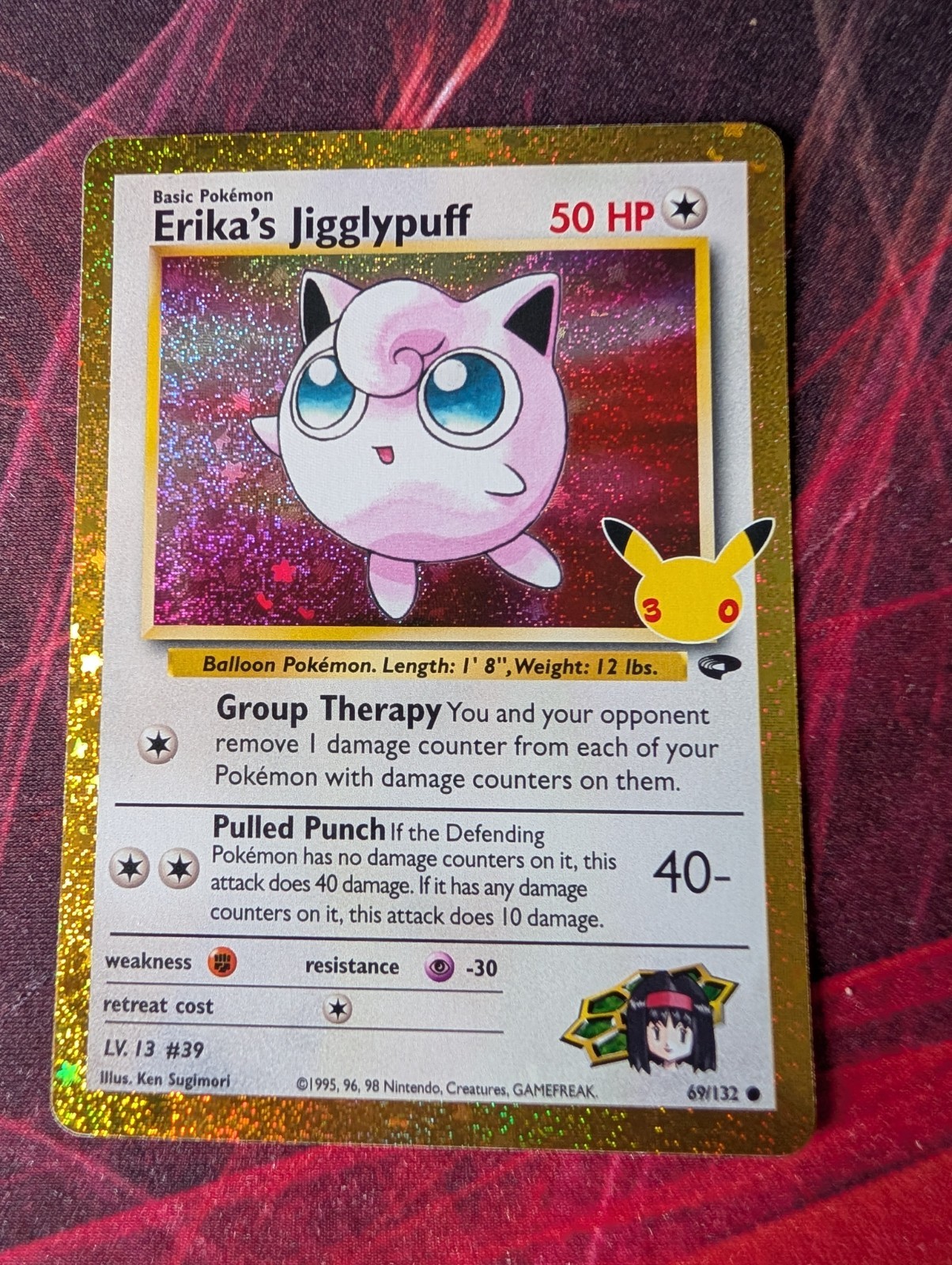 Erika\'s Jigglypuff 69/132 - 30th Celebration Classic Collection Holo
