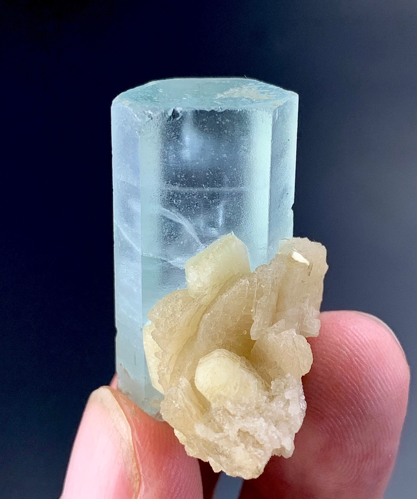 Aquamarine Crystal From Pakistan 98 Carat