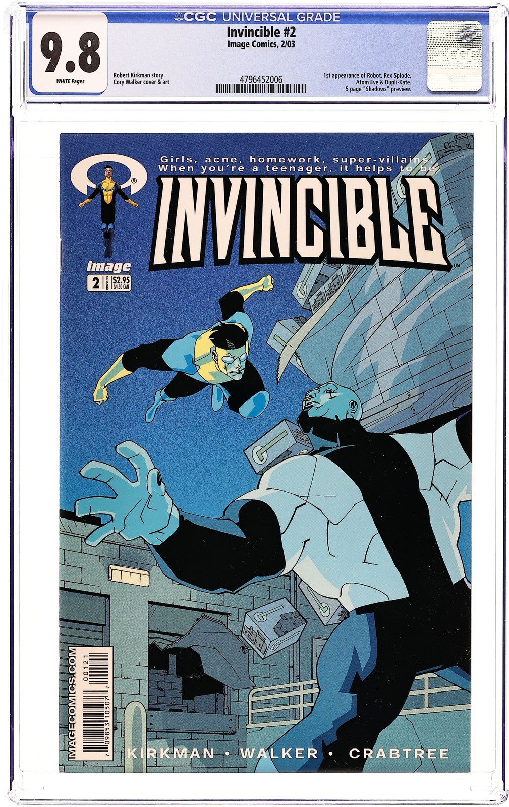 Invincible #2 CGC 9.8 2003 4796452006