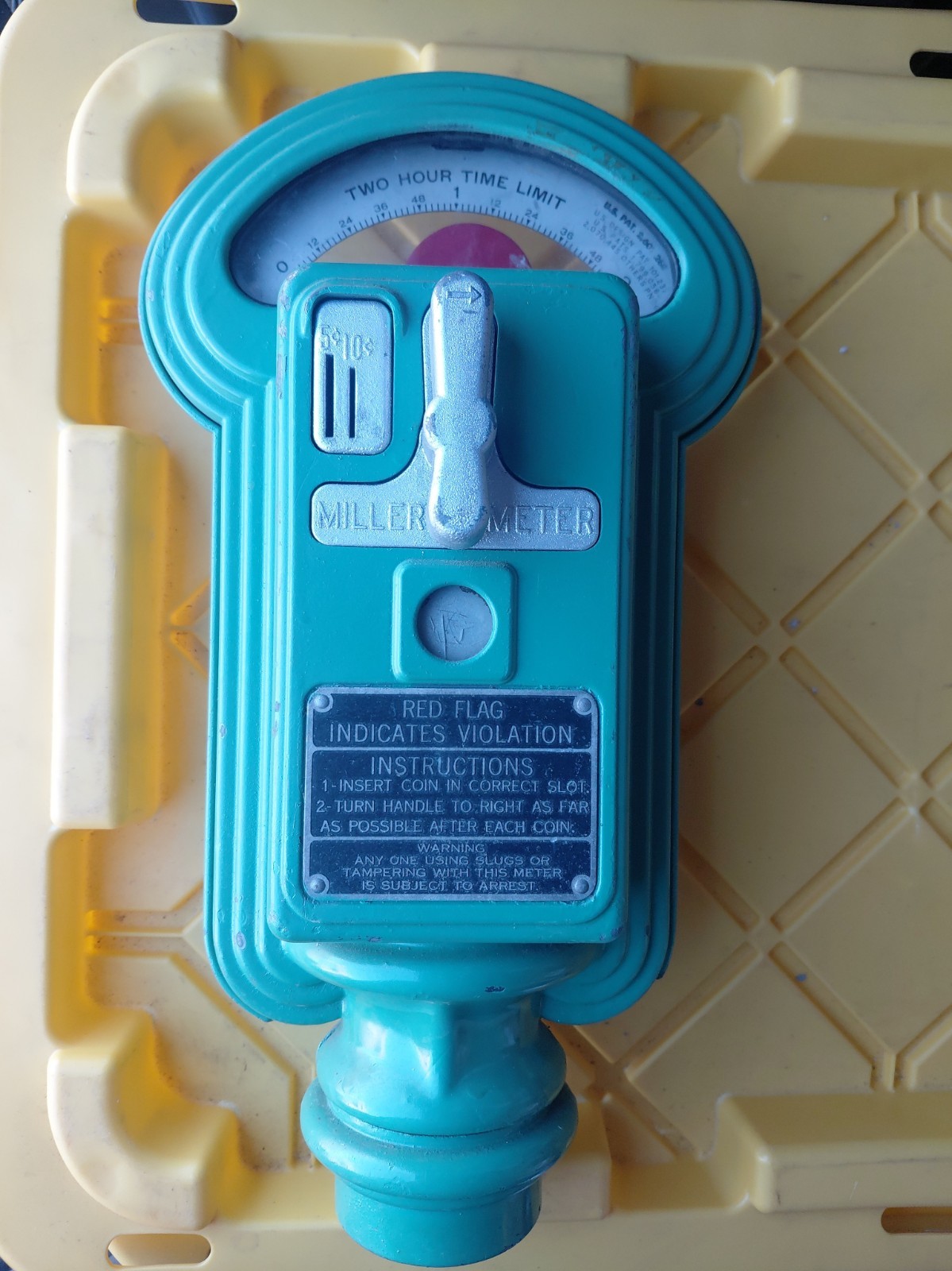 Very Nice Shape Duncan Miller Street Parking Meter 1940 1950 Model