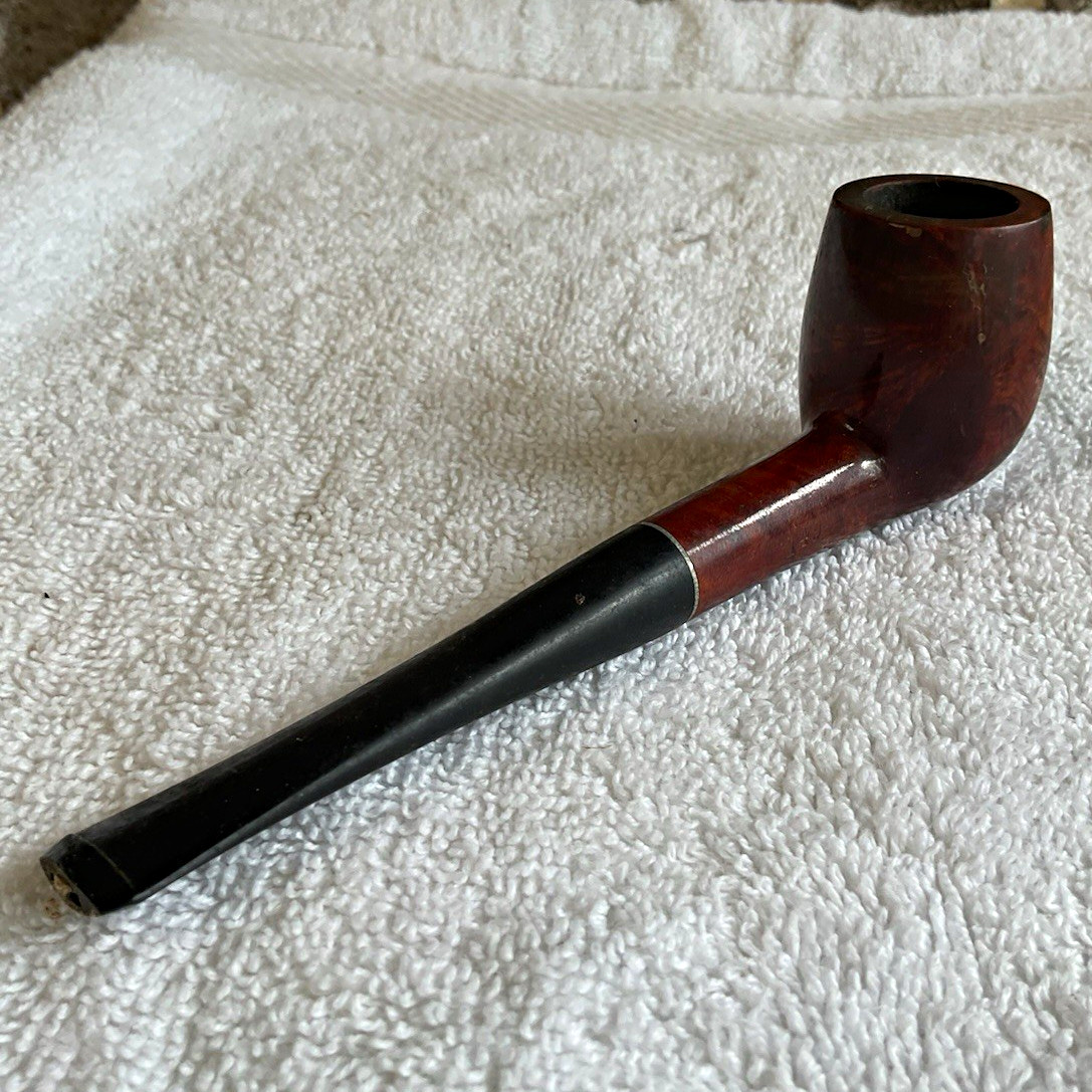 VTG Kaywoodie Model 149 Standard Imported Briar Tobacco Pipe Clover Insignia