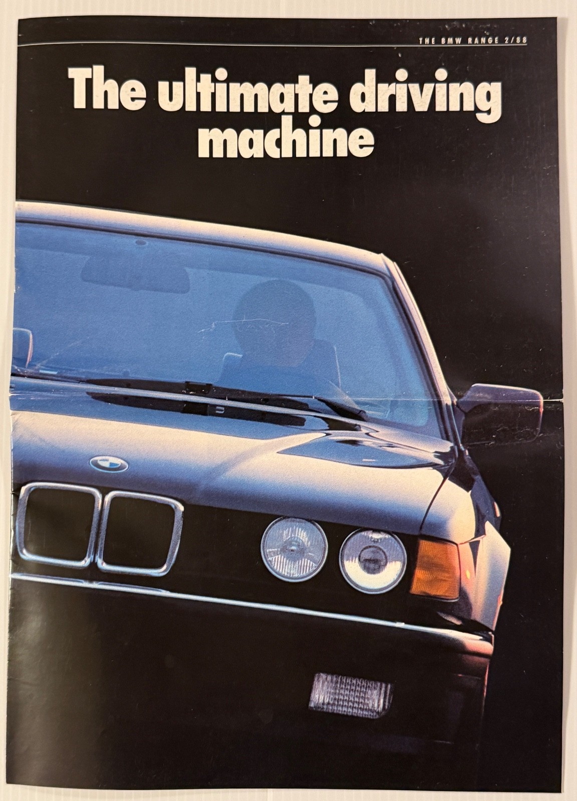 1988 BMW Sales Brochure 16 Pgs. 
