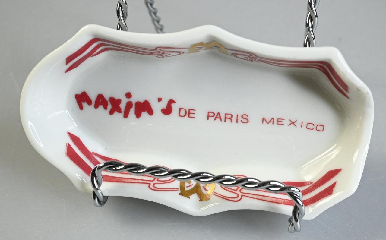 Vintage Maxim's de Paris Mexico Cigar Ashtray