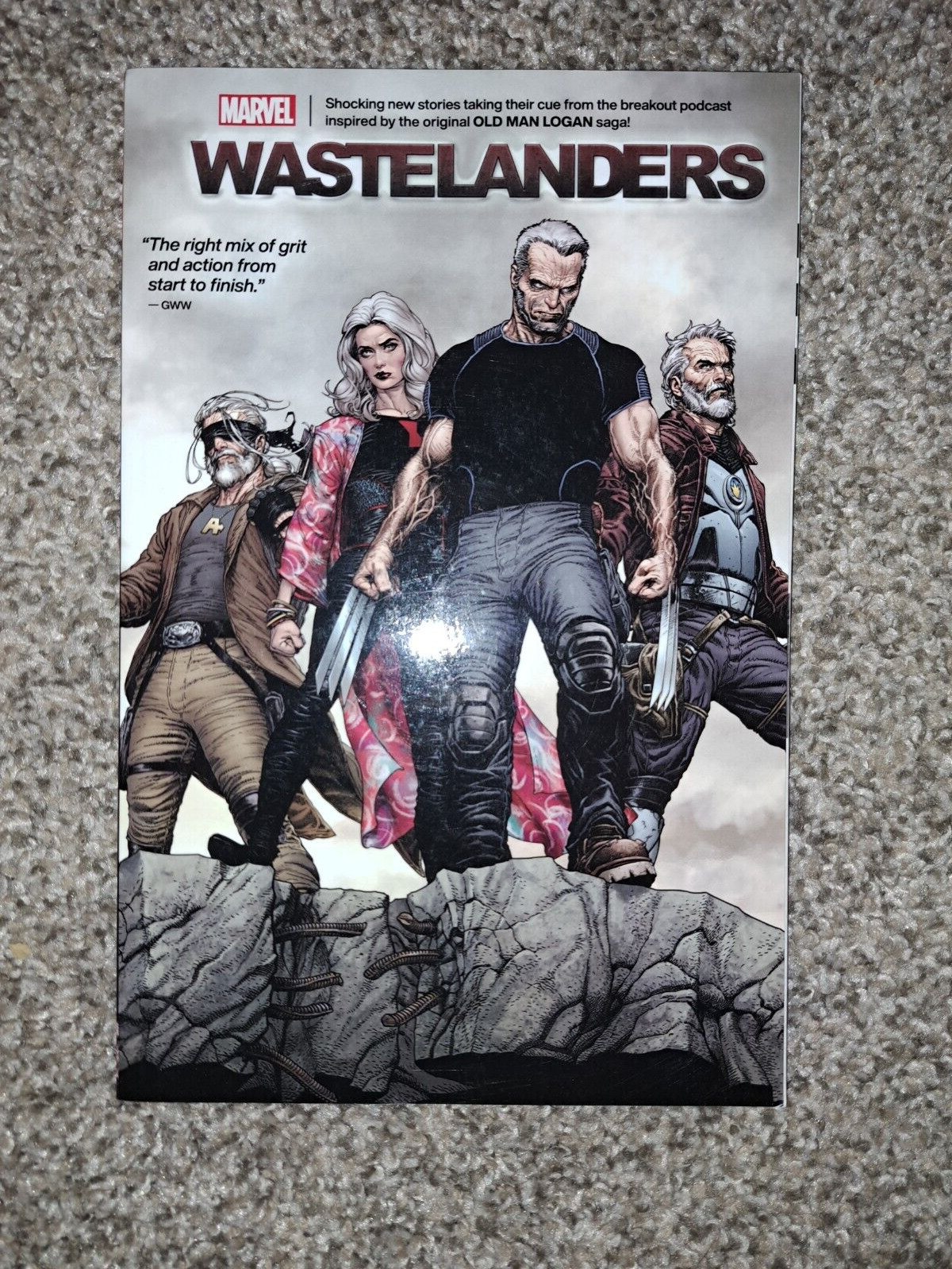 Wastelanders (Old Man Logan) (Marvel Comics August 2022 TPB Trade Paperback)