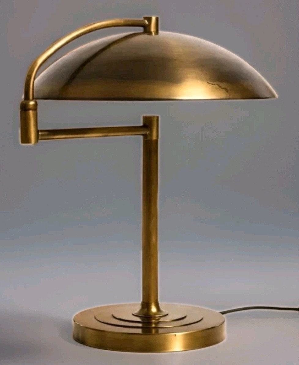 Mid Century Sputnik Sconce: Brass Stilnovo Style Table or Floor Lamp