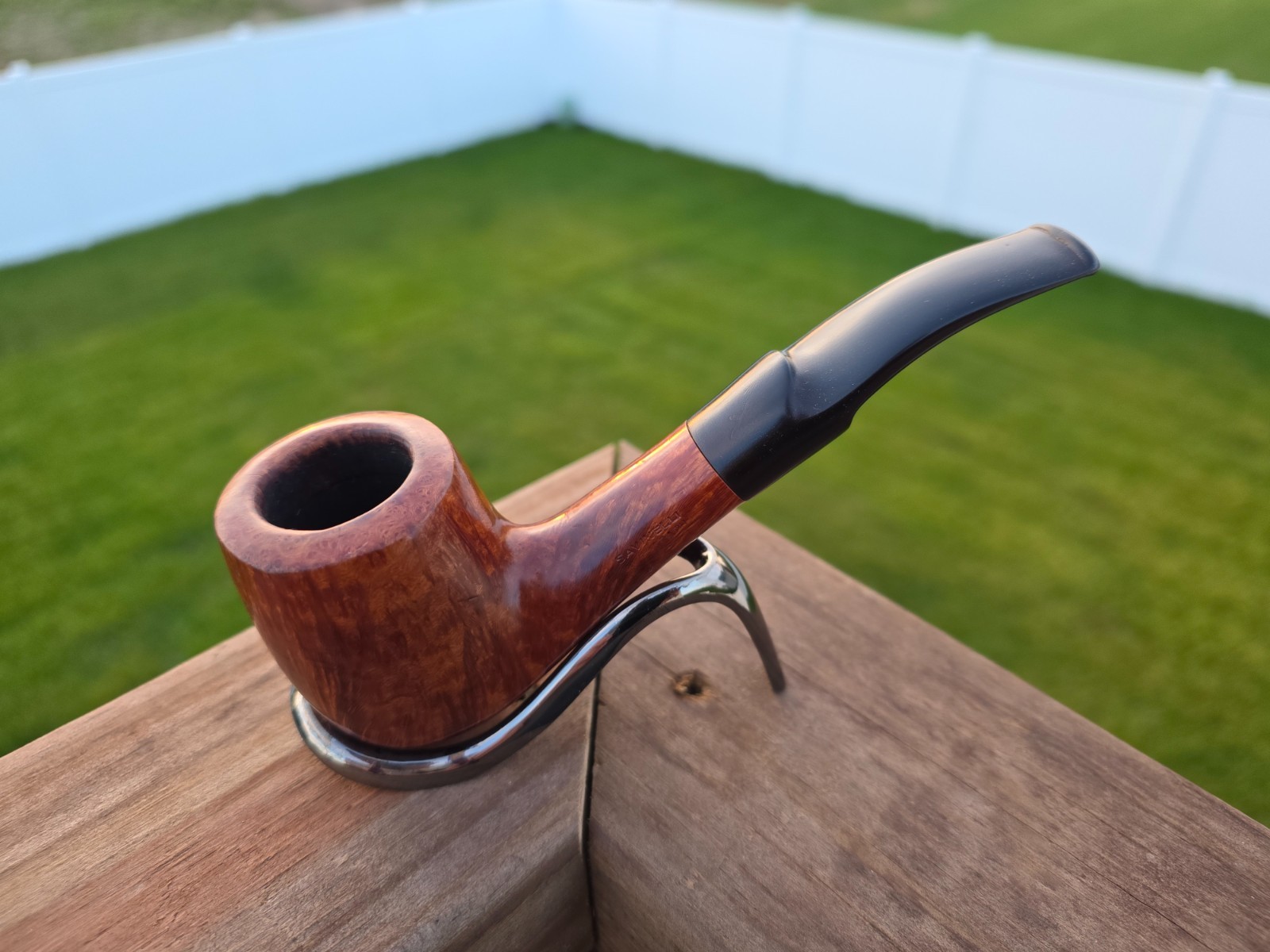 Vintage Savinelli Autograph 6 9mm Pipe (Italy)