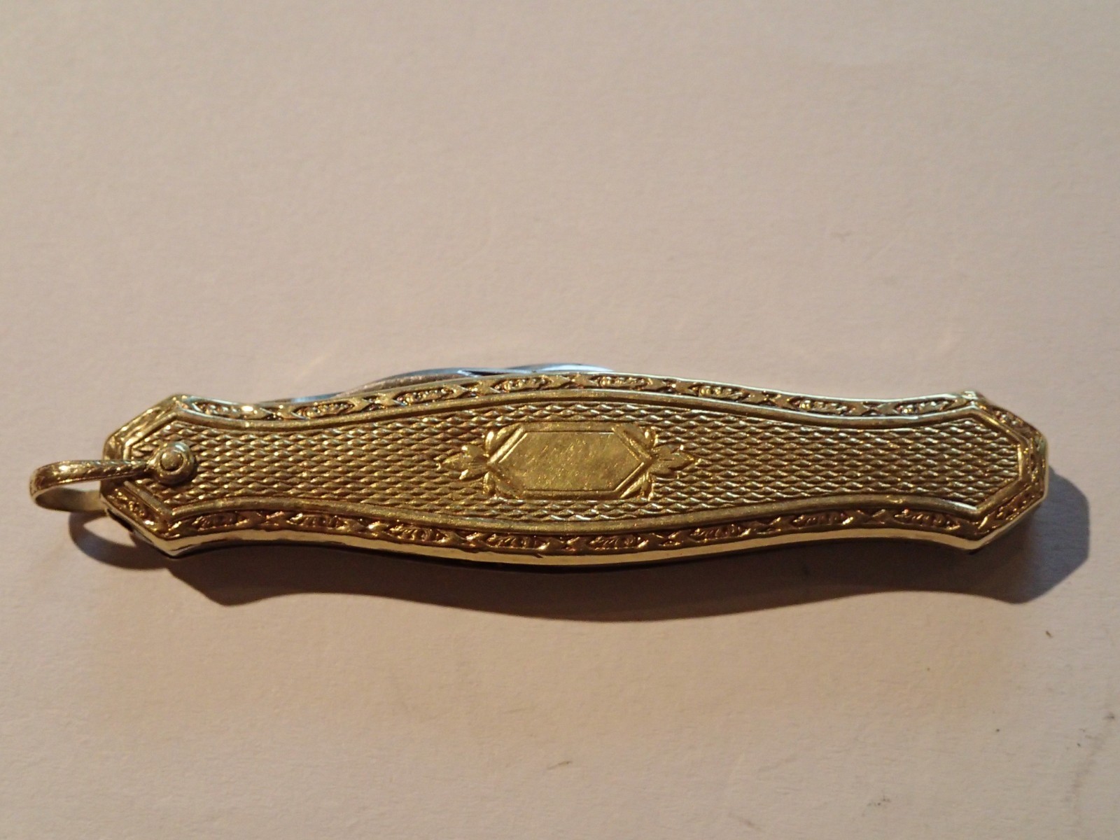 Antique 14K Gold ESEMCO Gentelman\'s Pocket Knife, Fob Knife, Pen Knife