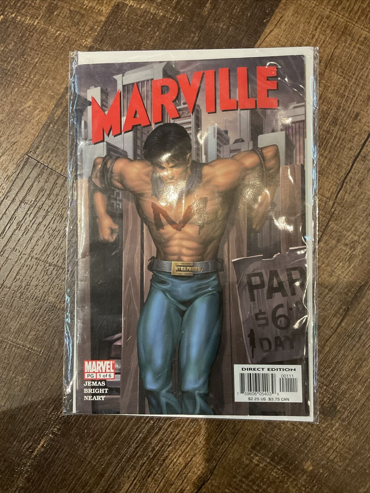 Marville #1 of 6 Greg Horn Cover Direct Edition Marvel Recalled