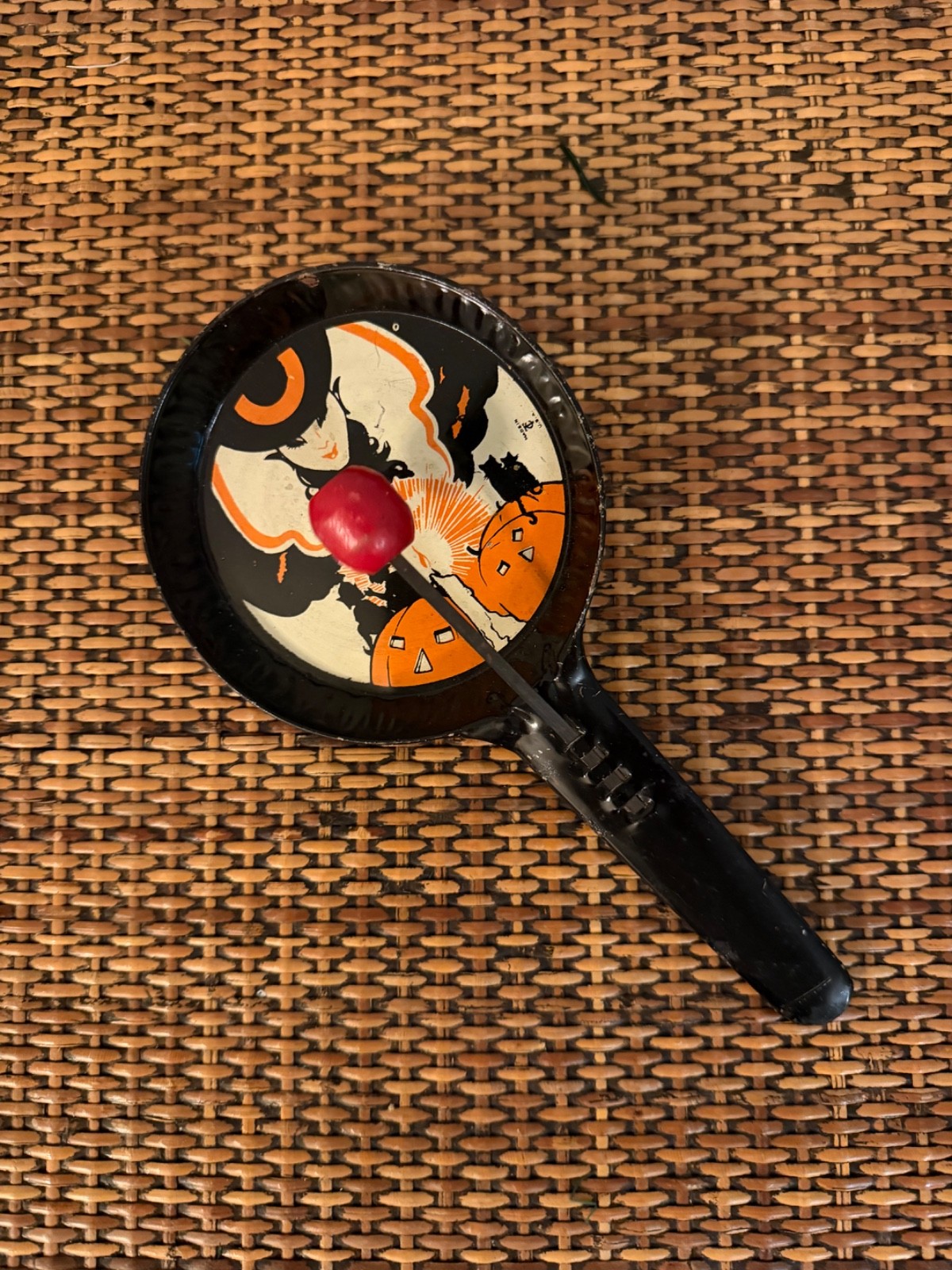 Vintage Halloween Noise Maker, T. Cohn, 1930\'s