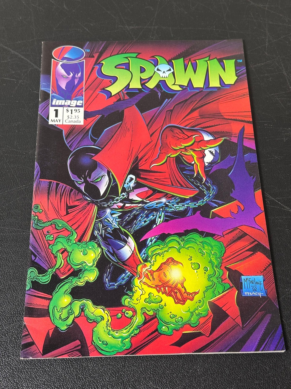 Spawn #1 May 1992 First Printing Image Todd McFarlane Comic Book