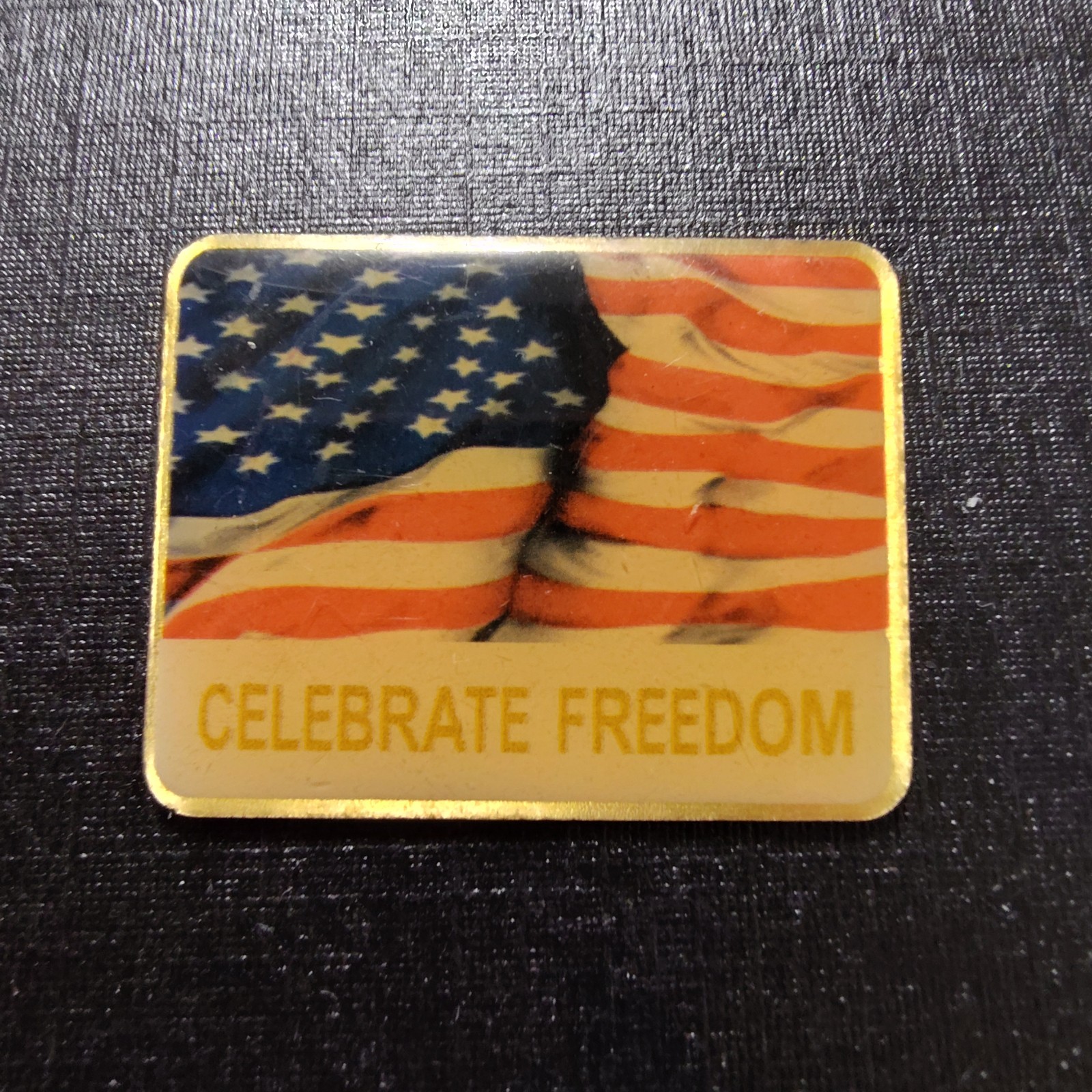 Celebrate Freedom Flag - Lapel Collectible Pin