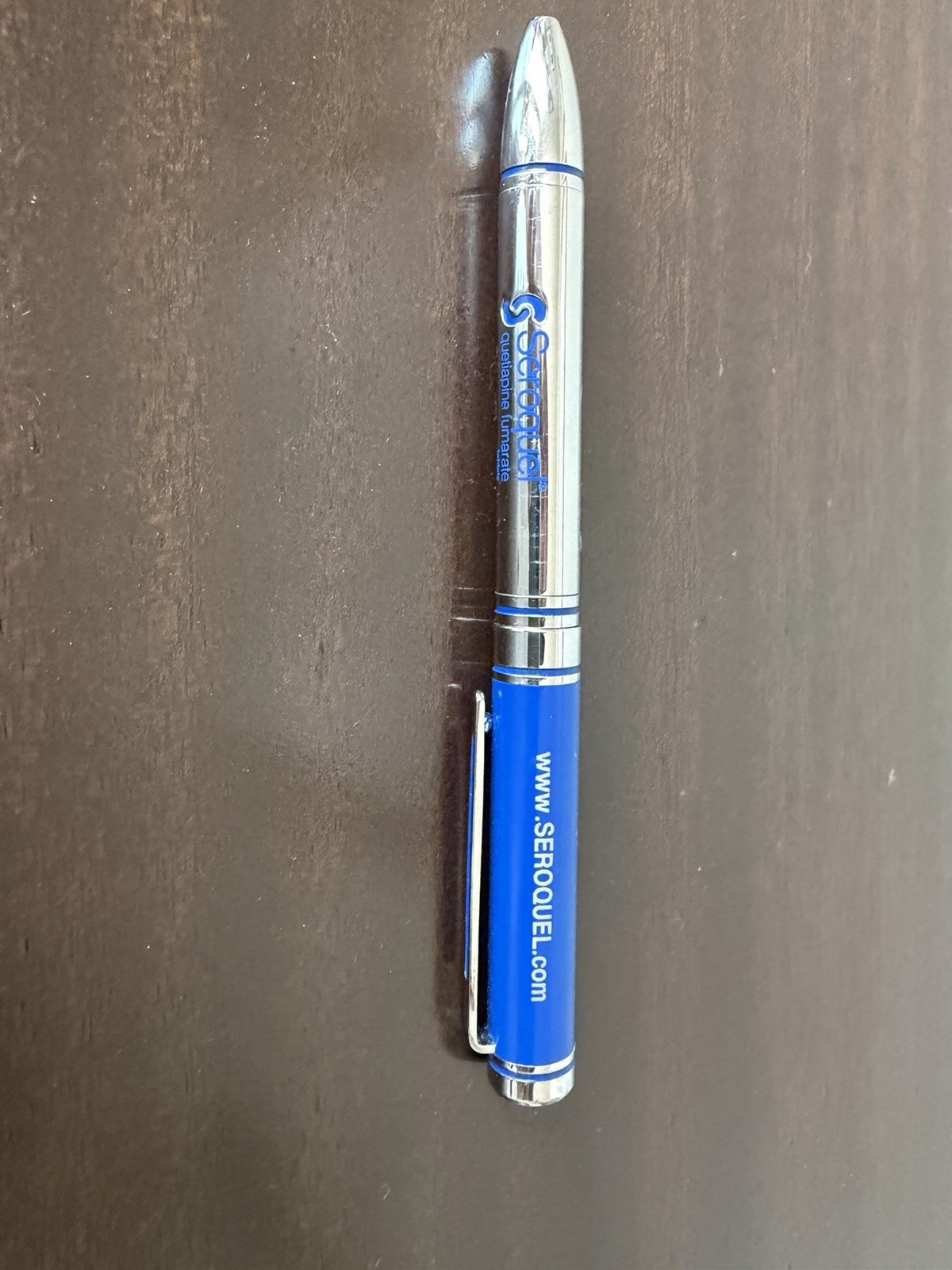 Drug Rep SEROQUEL Collectible Heavy Metal Pen