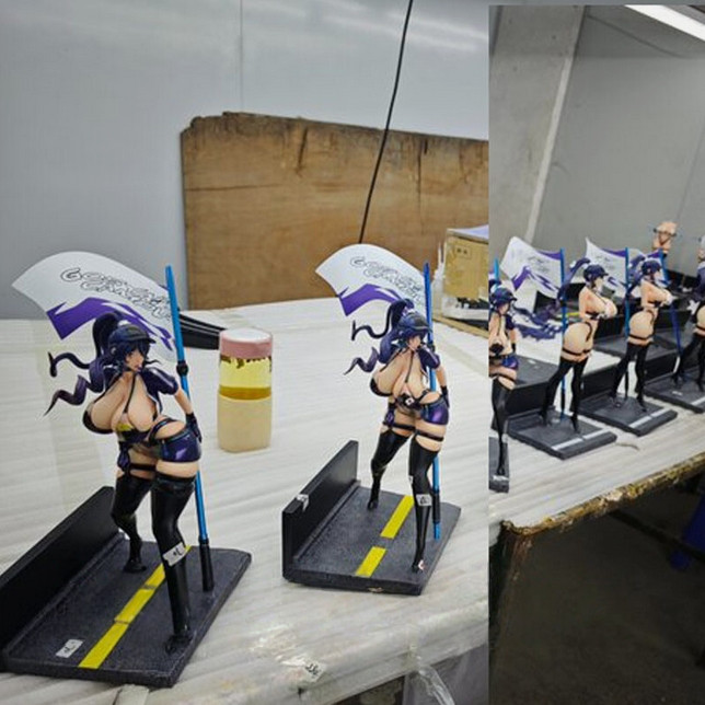 Acy Studio Taimanin Uehara Rin Resin Model In Stock 1/6 Scale Racing Suit A or B Acy Studio Taimanin Uehara Rin Resin Model In Stock 1/6 Scale Racing Suit A or B