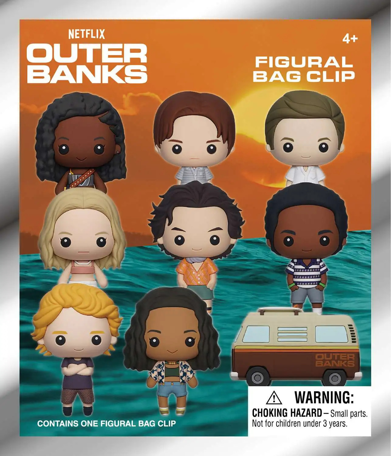 *NEW* Outer Banks: Series 1 3D Foam Collectible Figural Bag Clip (1 Random Bag)