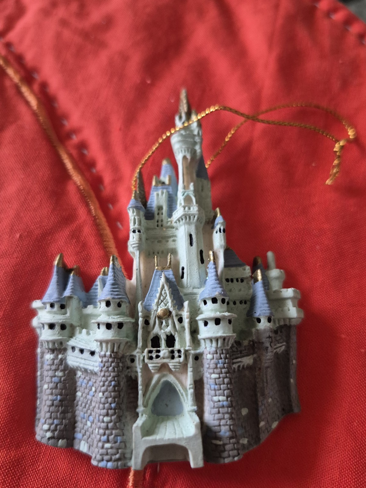 1993 Disney Cinderella Castle Attraction Disney World Tiny Town Ornament 1993 Disney Cinderella Castle Attraction Disney World Tiny Town Ornament